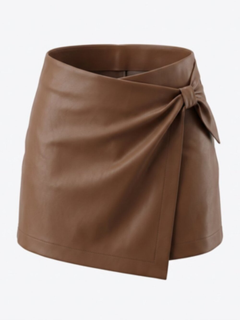 Blashe Women’s Faux Leather Shorts Skirt Sz M NWT